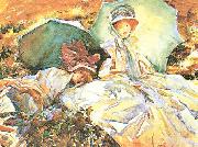 Green Parasol John Singer Sargent